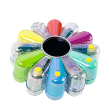 画像をギャラリービューアに読み込む, FLOWER GO WALK COLOR (Aurora:Multi×White) Card Set