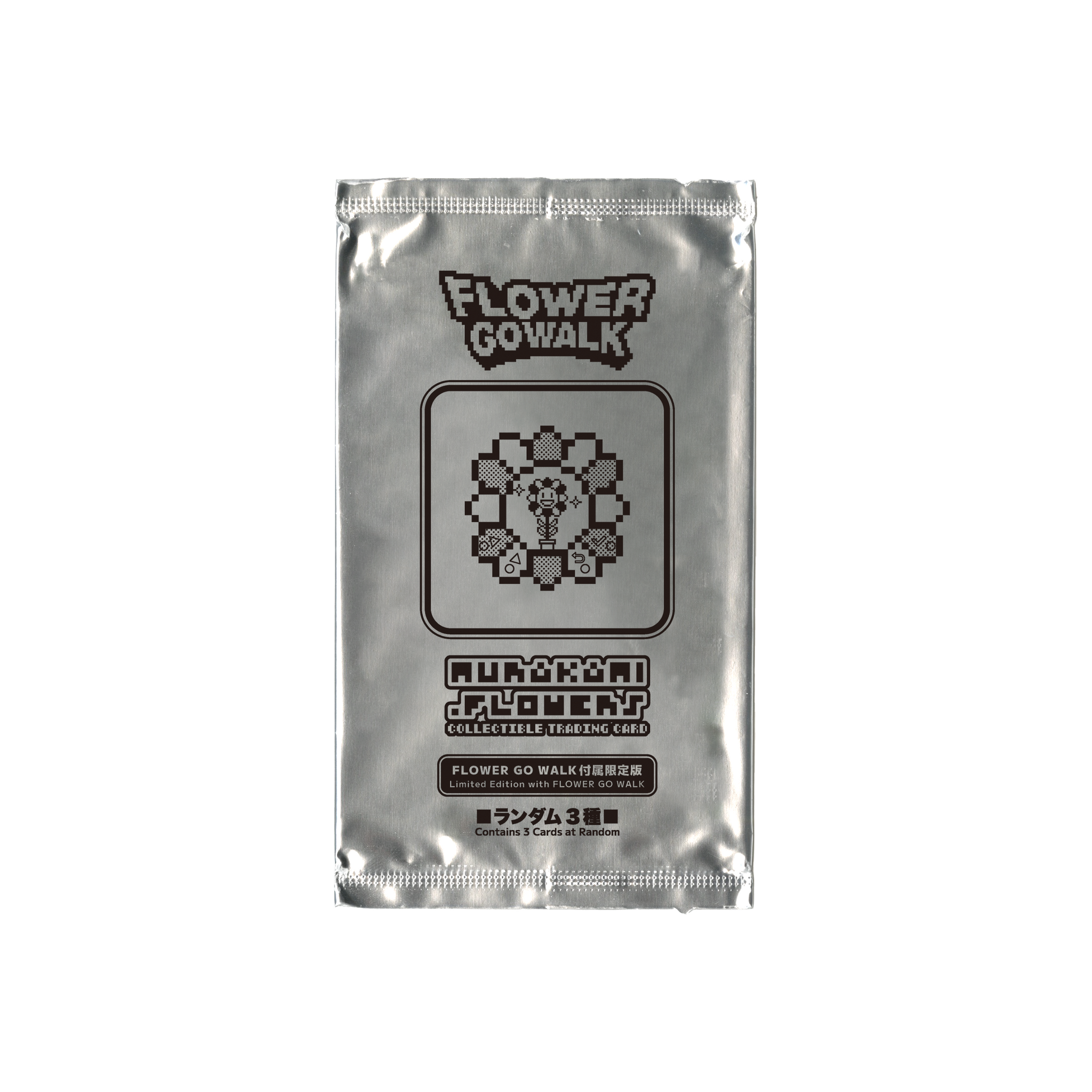 FLOWER GO WALK COLOR (Multi×White) Card Set – Tonari no Zingaro