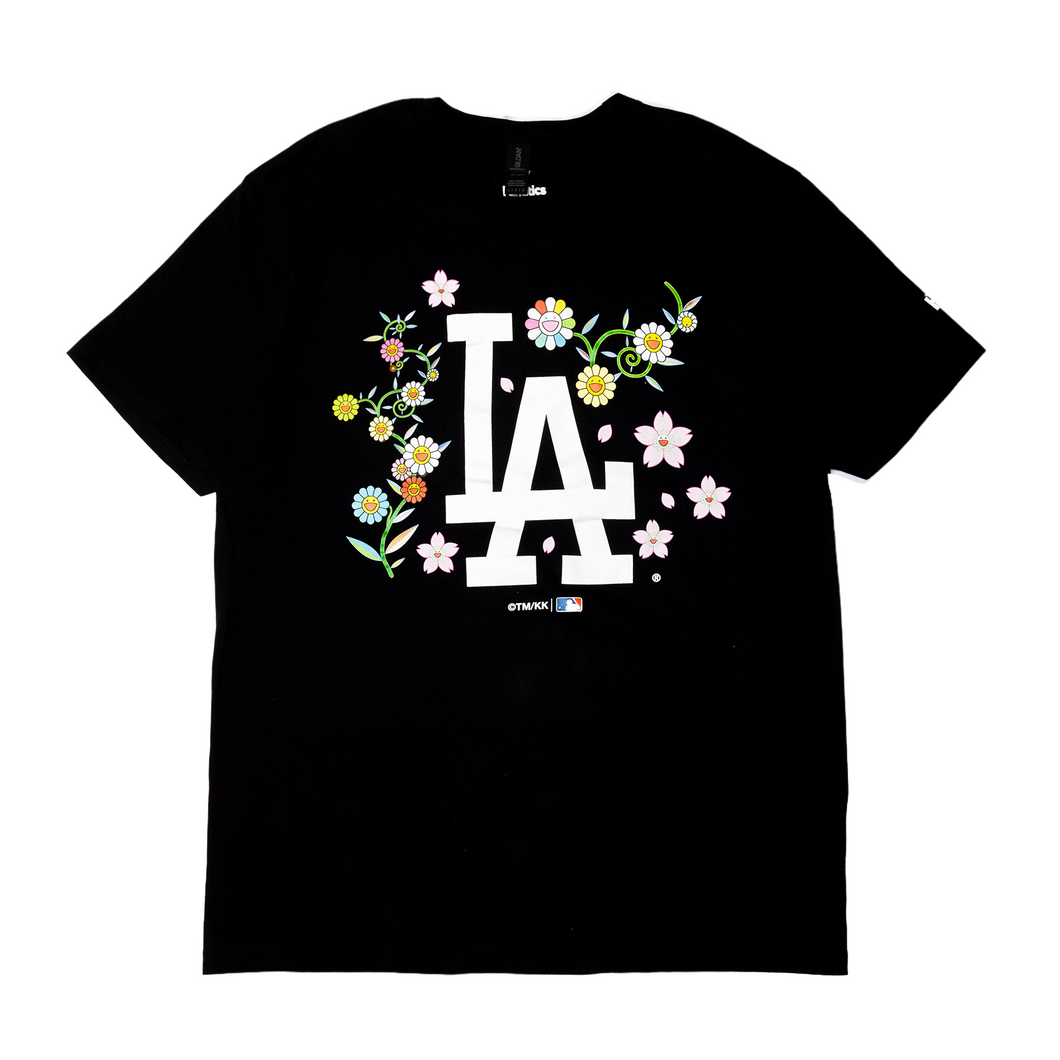 Takashi Murakami + MLB World Tour Tokyo Series 2025 Dodgers Tshirt Black (10月上旬頃より順次発送)