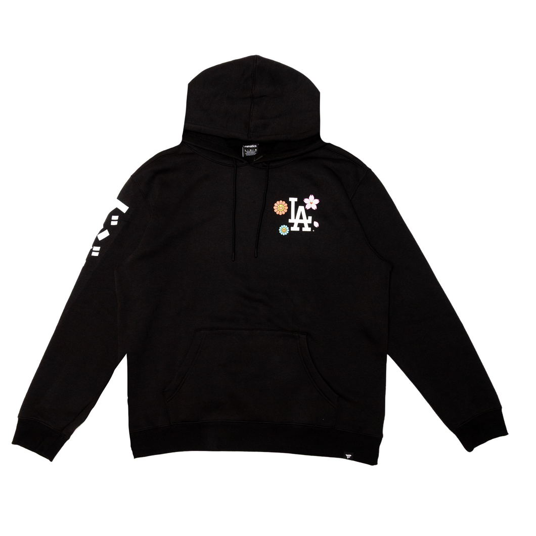 Takashi Murakami + MLB World Tour Tokyo Series 2025 Dodgers Hoodie Black (10月上旬頃より順次発送)