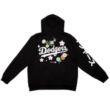 画像をギャラリービューアに読み込む, Takashi Murakami + MLB World Tour Tokyo Series 2025 Dodgers Hoodie Black (10月上旬頃より順次発送)
