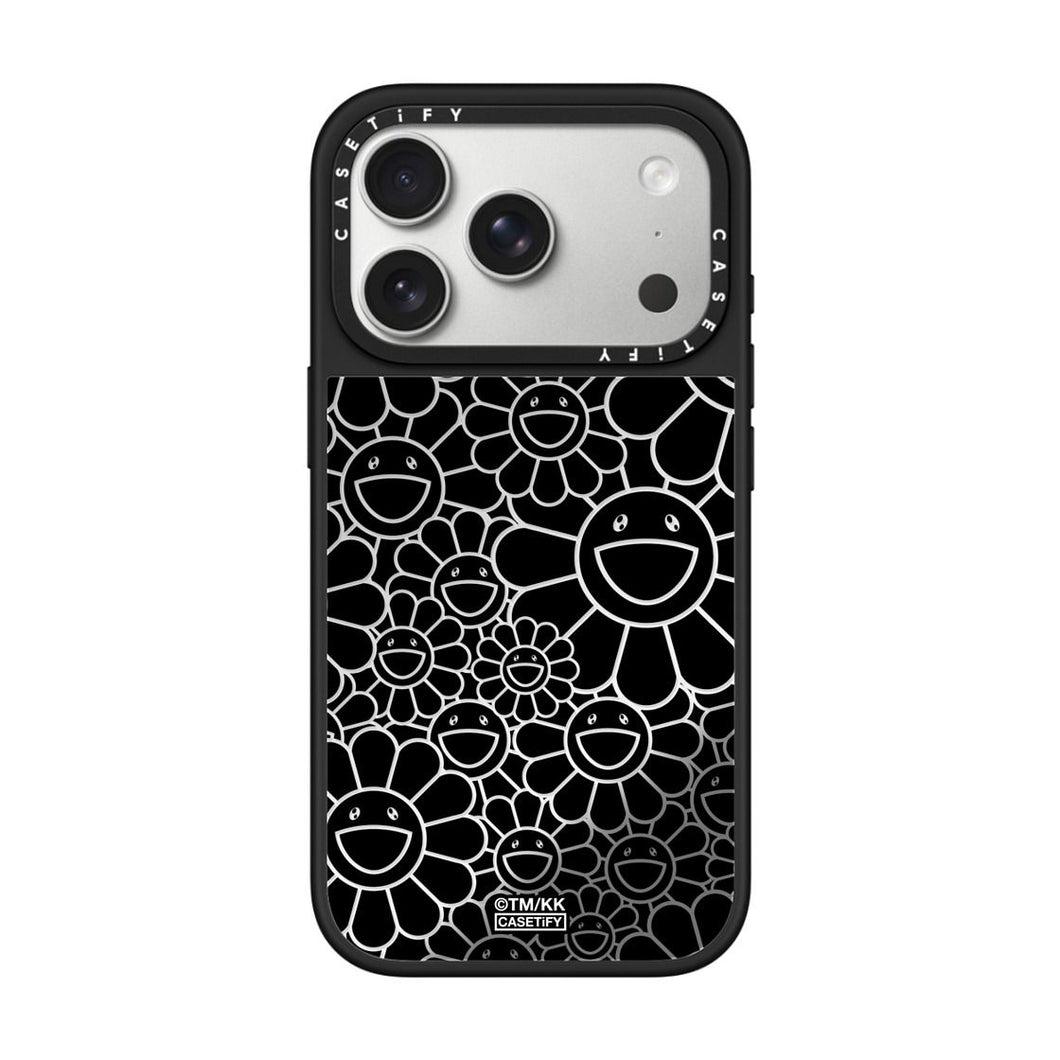 TAKASHI MURAKAMI×CASETiFY フラワーケース ブラック 【公式通販】