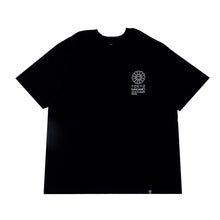 Load image into Gallery viewer, Flower Ball &quot;Rainbow&#39;s Heart&quot; Tshirts Black (6月上旬頃より順次発送)
