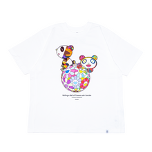 画像をギャラリービューアに読み込む, &quot;Rolling a Ball of Flowers with Pandas&quot; T-shirt (9月上旬頃より順次発送)
