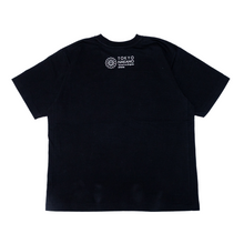 画像をギャラリービューアに読み込む, &quot;Rolling a Ball of Flowers with Pandas&quot; T-shirt Black (9月上旬頃より順次発送)
