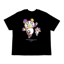 画像をギャラリービューアに読み込む, &quot;Murakami Panda Parent and Cub&quot; T-shirt Black (9月上旬頃より順次発送)
