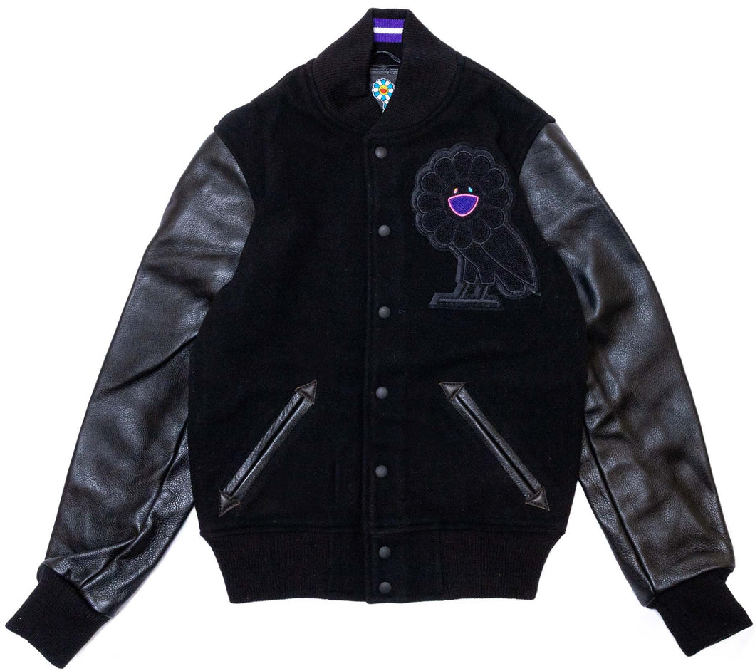 OVO × Murakami Team Jacket（Black/Black） (11月下旬頃より順次発送)